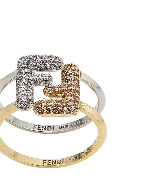 fendi ring size m|Women's Designer Rings .